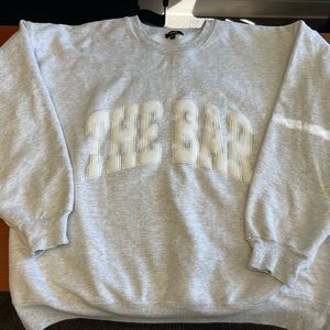 The BAR Varsity sweatshirt